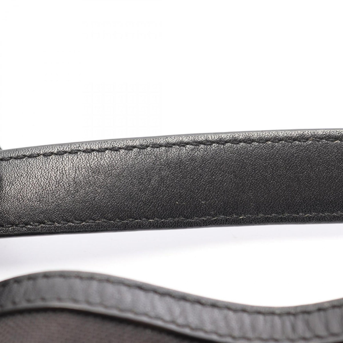 Prada Black Canvas Leather Handbag (Pre-Owned)