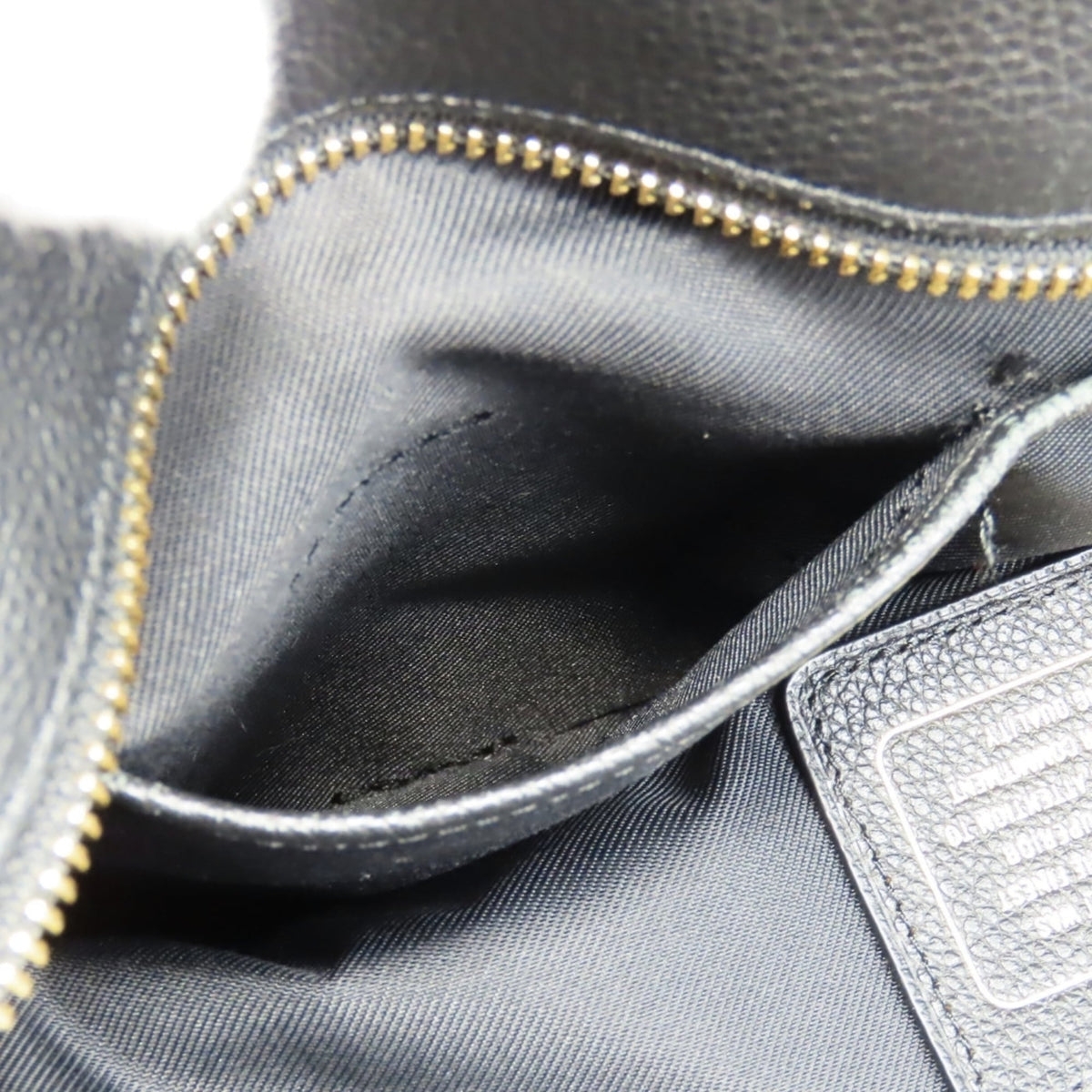 Coach Black Leather Tote Bag (Pre-Owned)