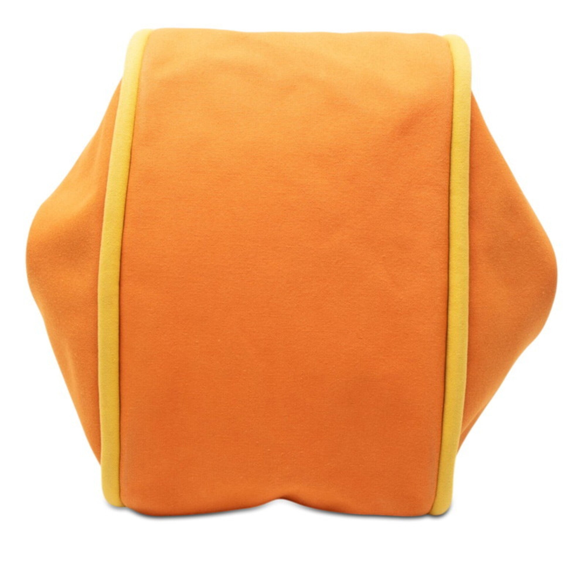 Hermes Orange Yellow Canvas Shoulder Bag Tote Bag (Pre-Owned)