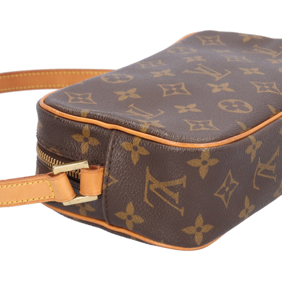 Louis Vuitton Monogram Brown Galle Monogram Monogram Pochette Shoulder Bag (Pre-Owned)