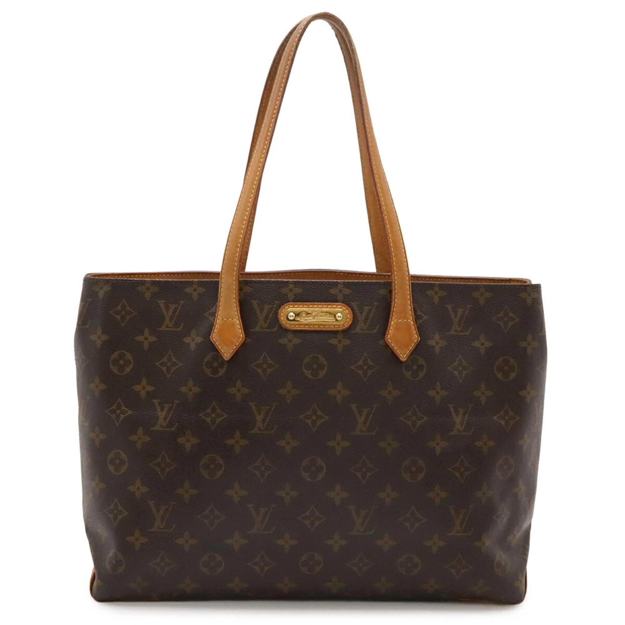 Louis Vuitton Brown Monogram Canvas Pvc Coated Canvas Shoulder Bag Tote Bag (Pre-Owned)