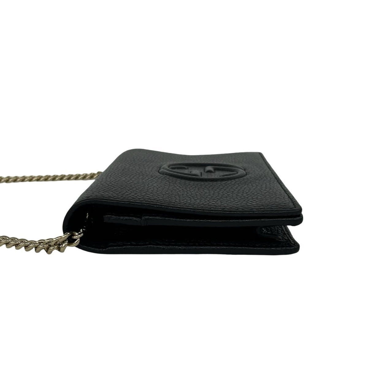 Gucci Black Leather Shoulder Bag (Pre-Owned)