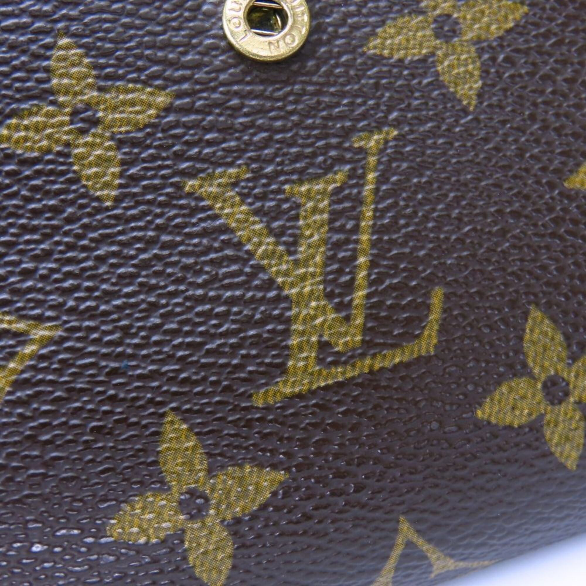 Louis Vuitton Brown Monogram Wallet (Bi-Fold) (Pre-Owned)