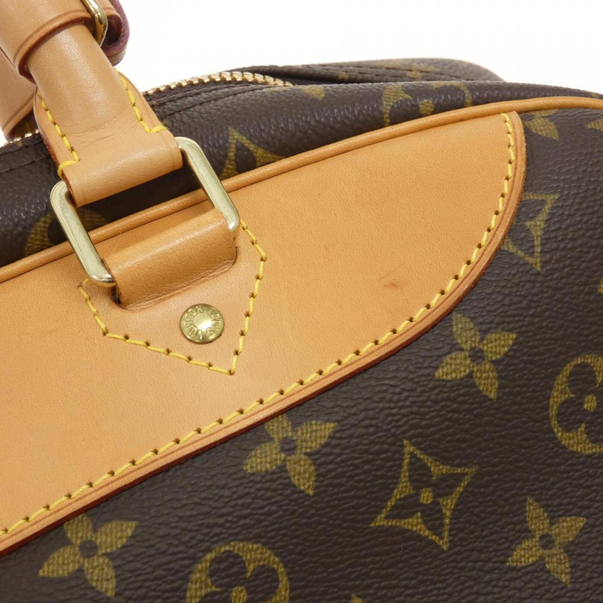 Louis Vuitton Monogram Marron Coated Canvas Handbag (Pre-Owned)