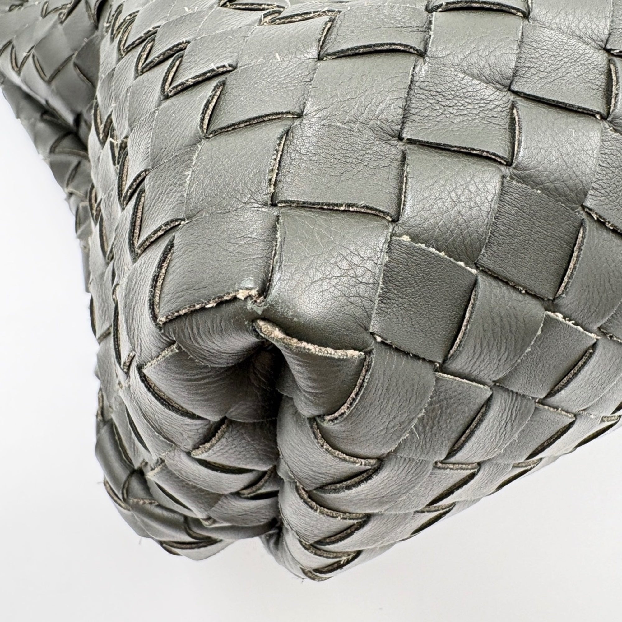 Bottega Veneta Green Tote Bag (Pre-Owned)
