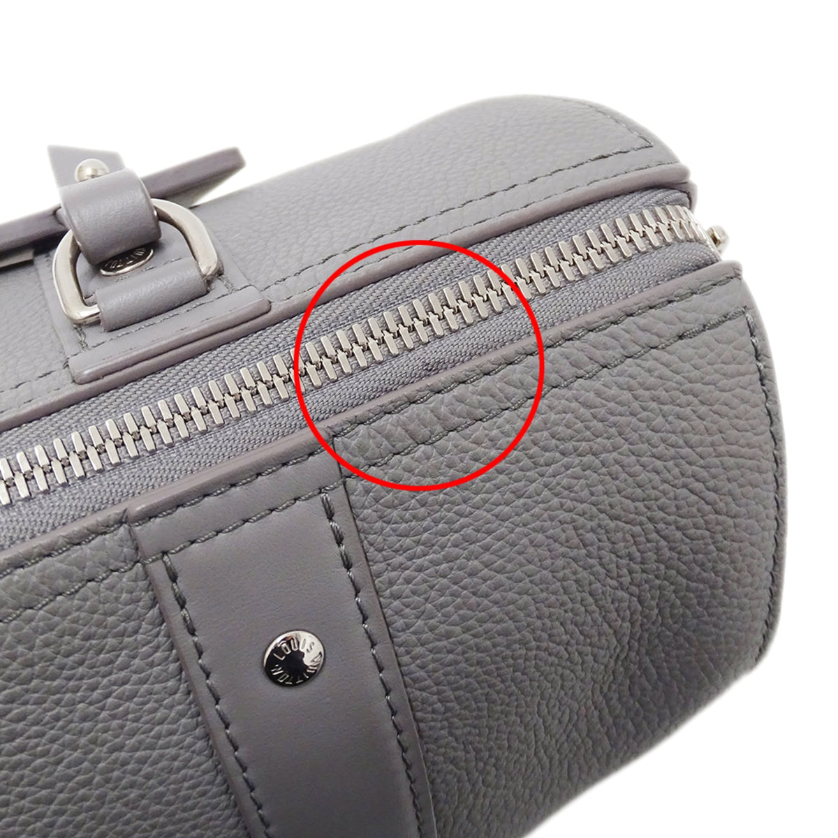 Louis Vuitton Gray Gris Handbag Shoulder Bag (Pre-Owned)