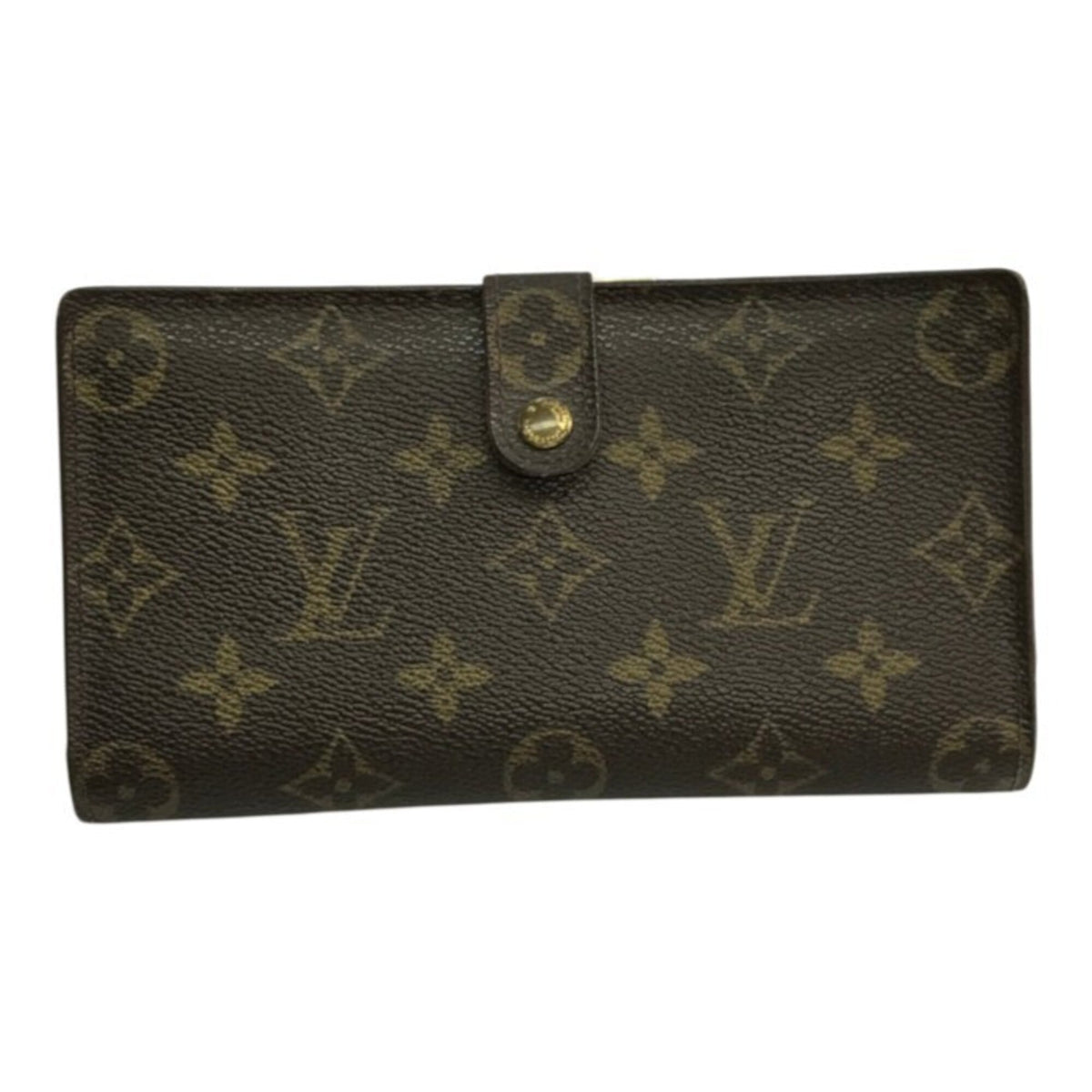 Louis Vuitton Monogram Brown Monogram Long Wallet (Bi-Fold) (Pre-Owned)