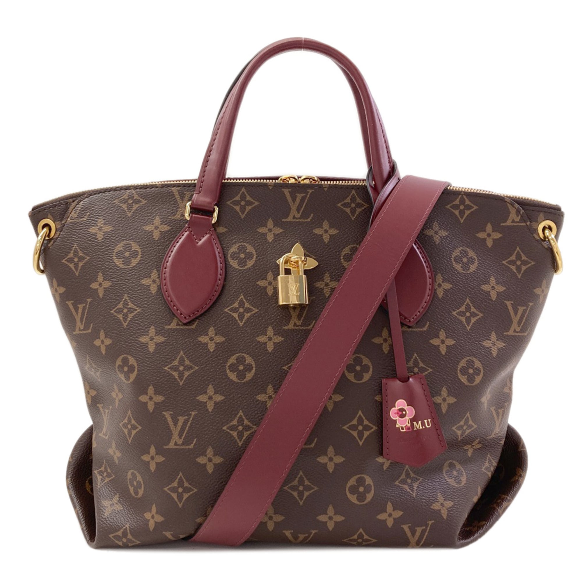 Louis Vuitton Bordeaux Monogram Monogram Handbag (Pre-Owned)