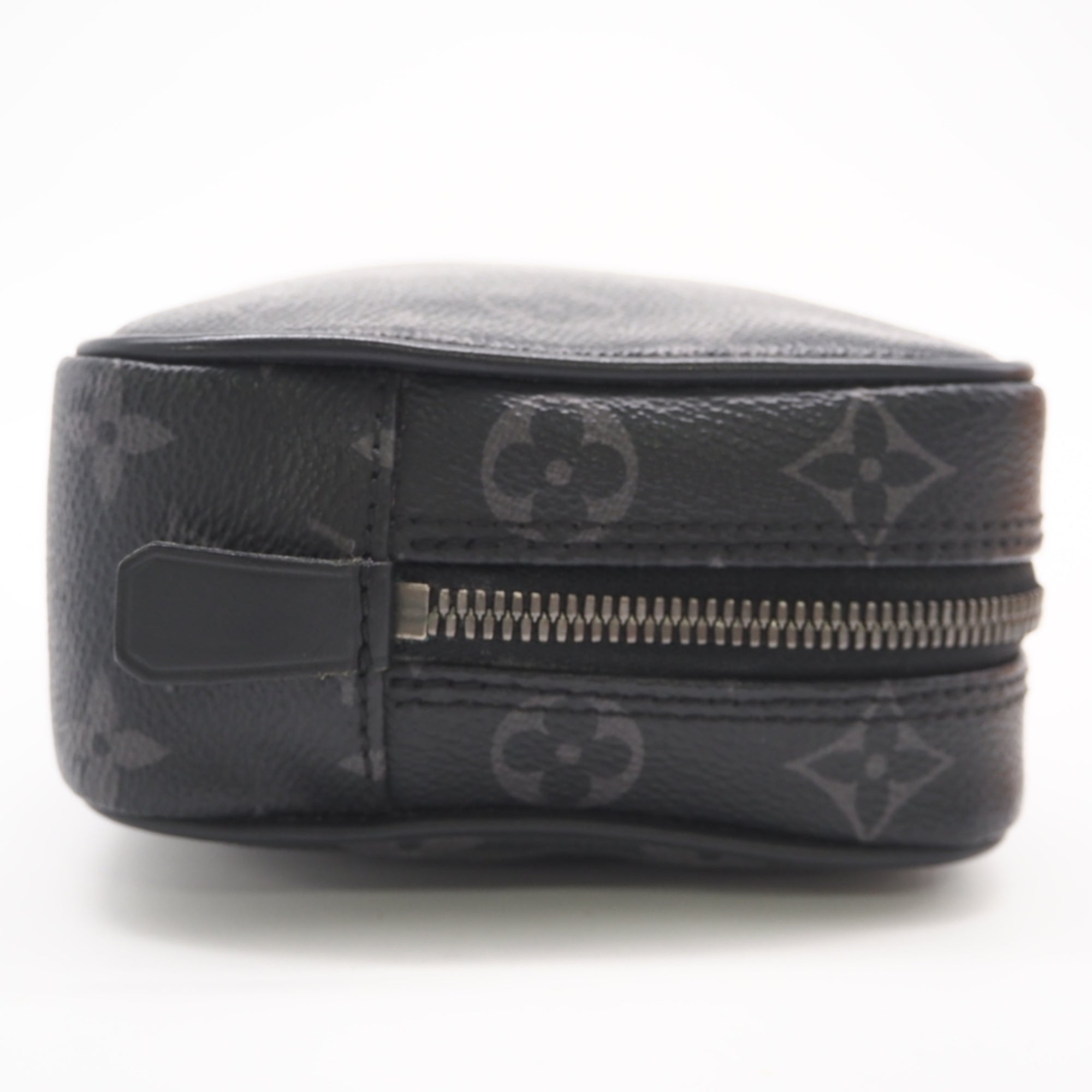 Louis Vuitton Black Gray Monogram Eclipse Pouch (Pre-Owned)