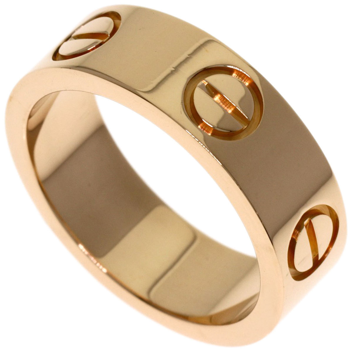 Cartier Pink Gold (18K) Band Ring (Pre-Owned)