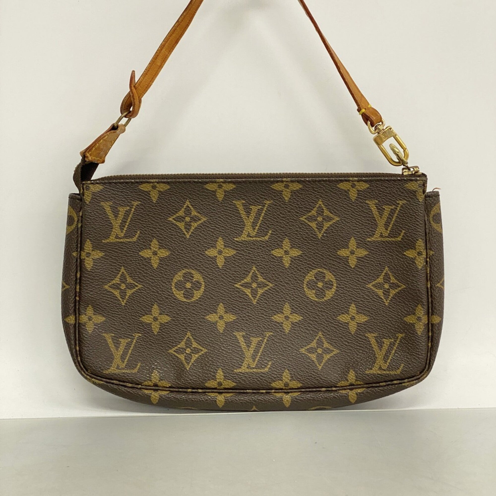 Louis Vuitton Brown Pouch (Pre-Owned)