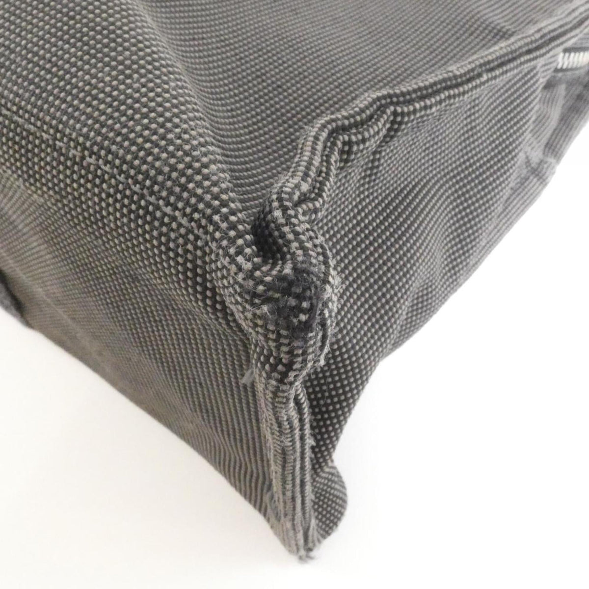 Hermes Black Canvas Handbag (Pre-Owned)