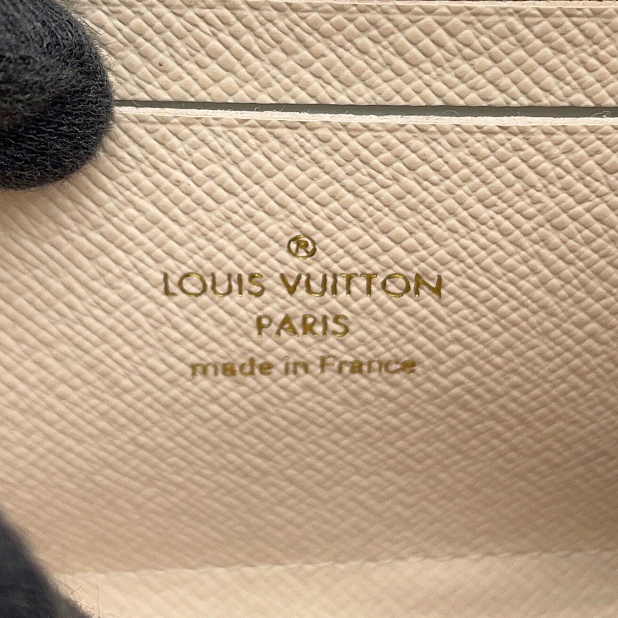 Louis Vuitton Monogram Cream Monogram Coin Purse/Coin Case (Pre-Owned)
