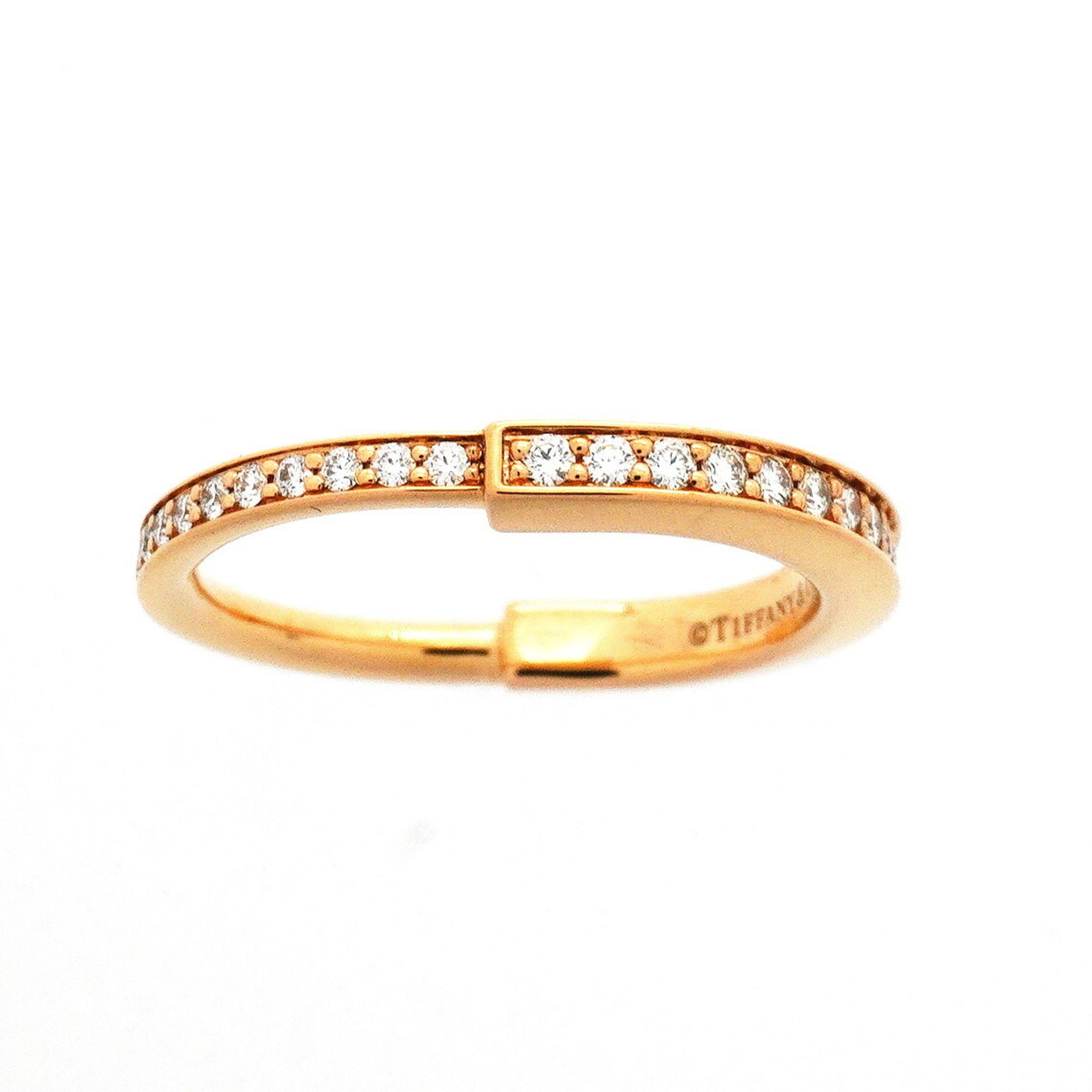 Tiffany Pink Gold (18K) Band Ring (Pre-Owned)