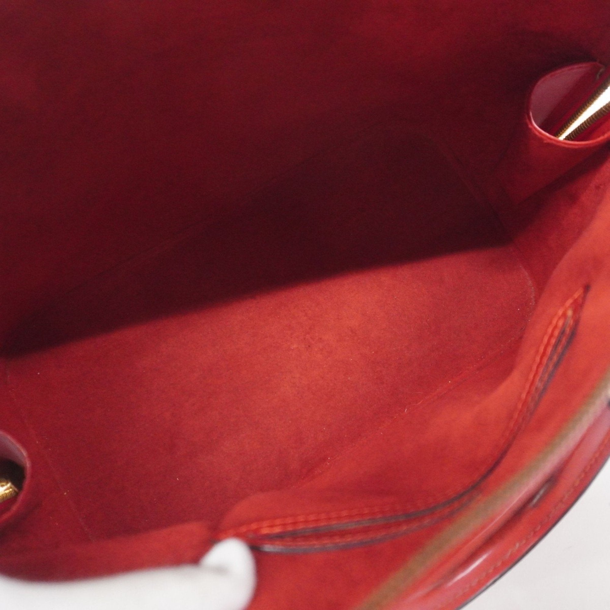Louis Vuitton Castilian Red Handbag (Pre-Owned)