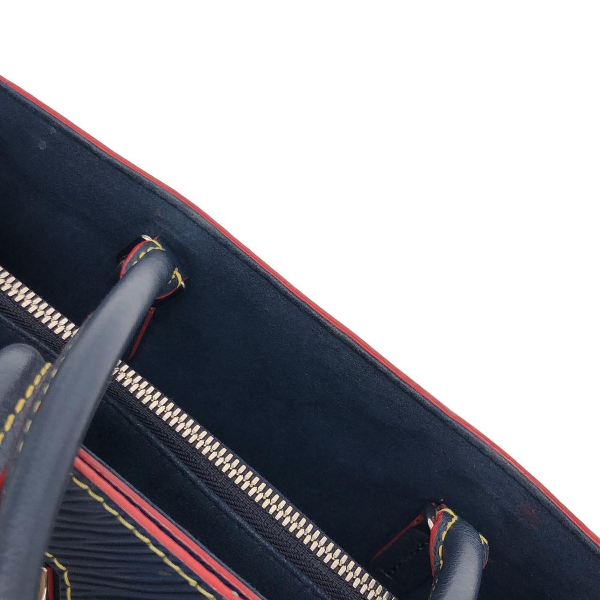 Louis Vuitton Blue Leather Handbag (Pre-Owned)
