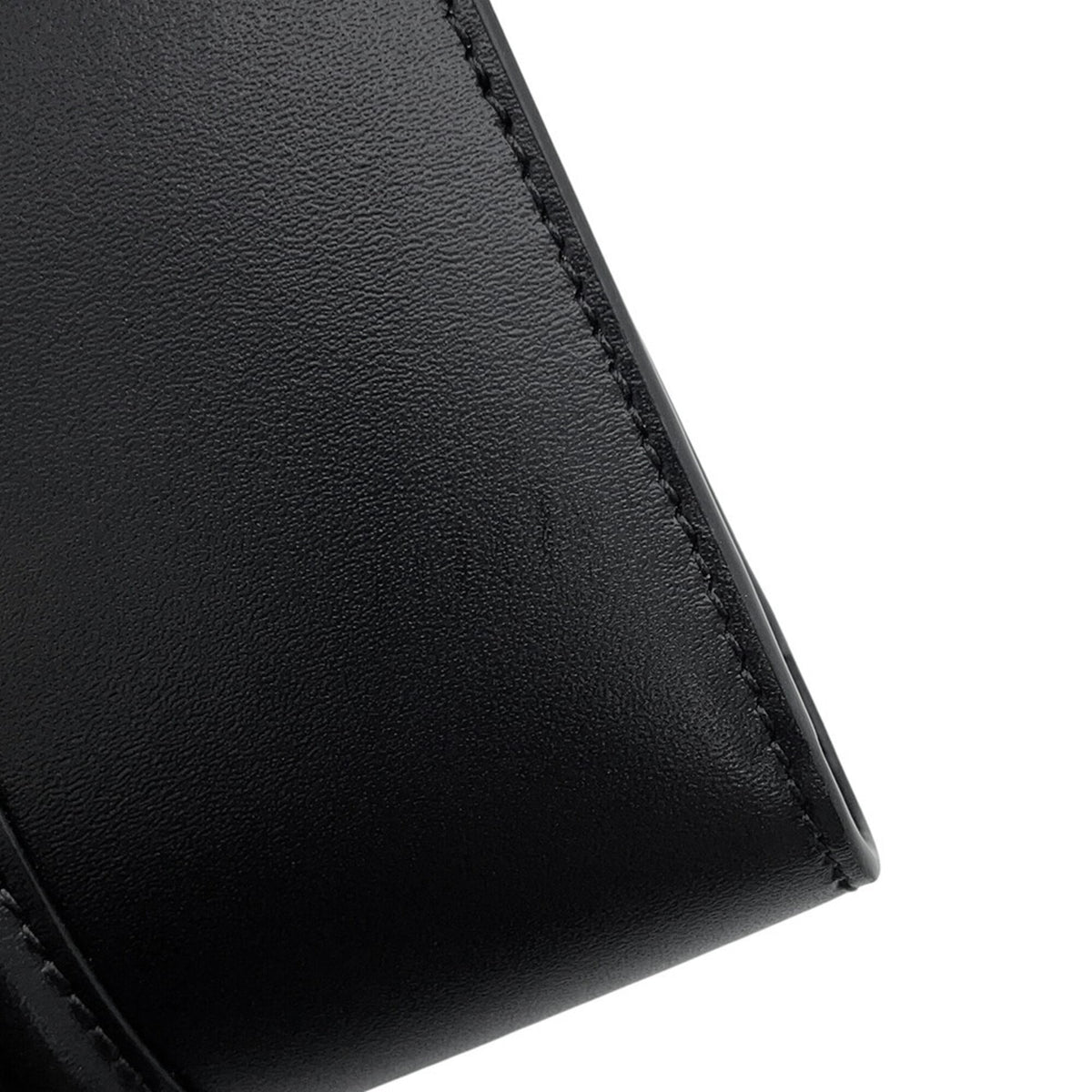 Celine Black Leather Wallet (Tri-Fold) (Pre-Owned)