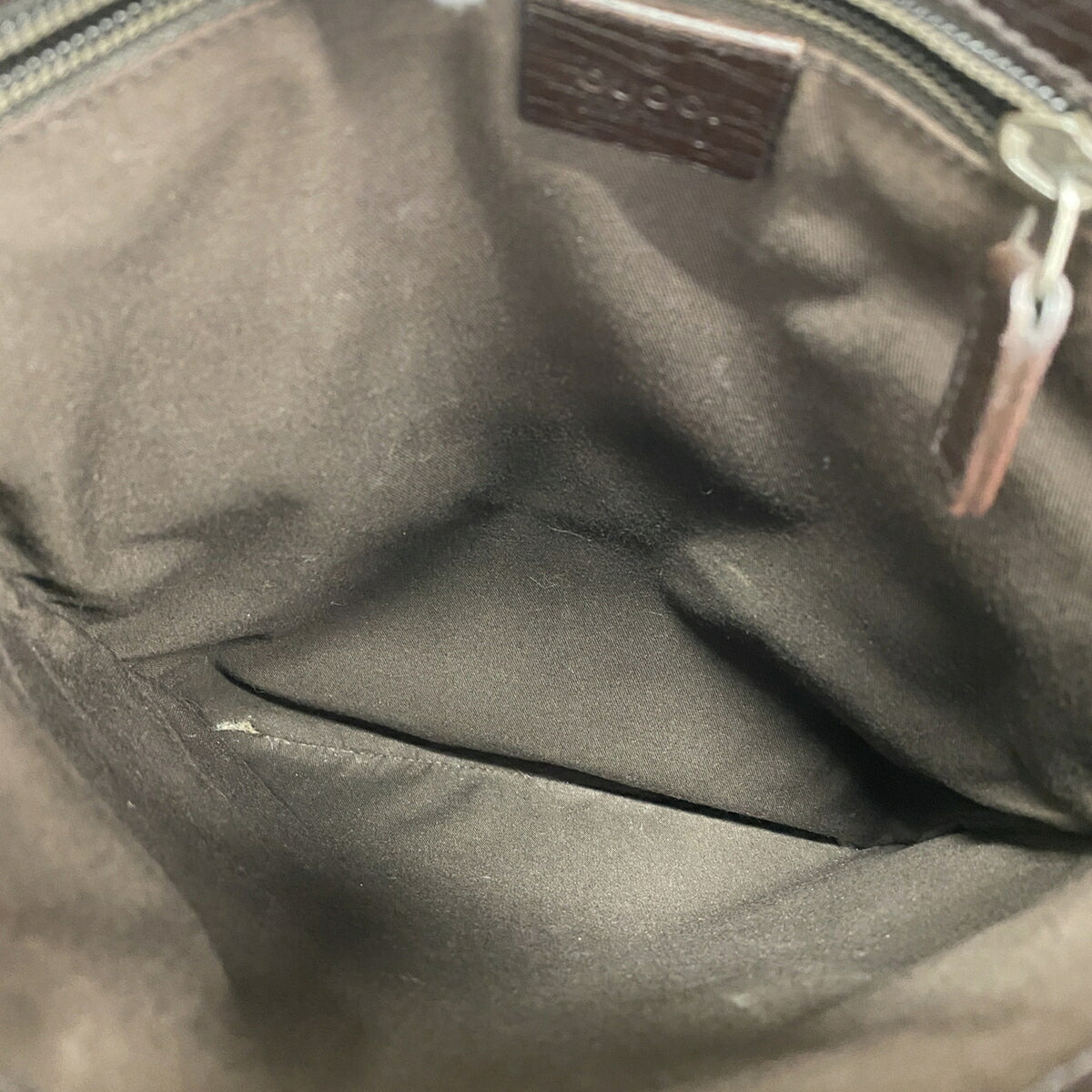 Gucci Beige Brown Pvc Handbag (Pre-Owned)
