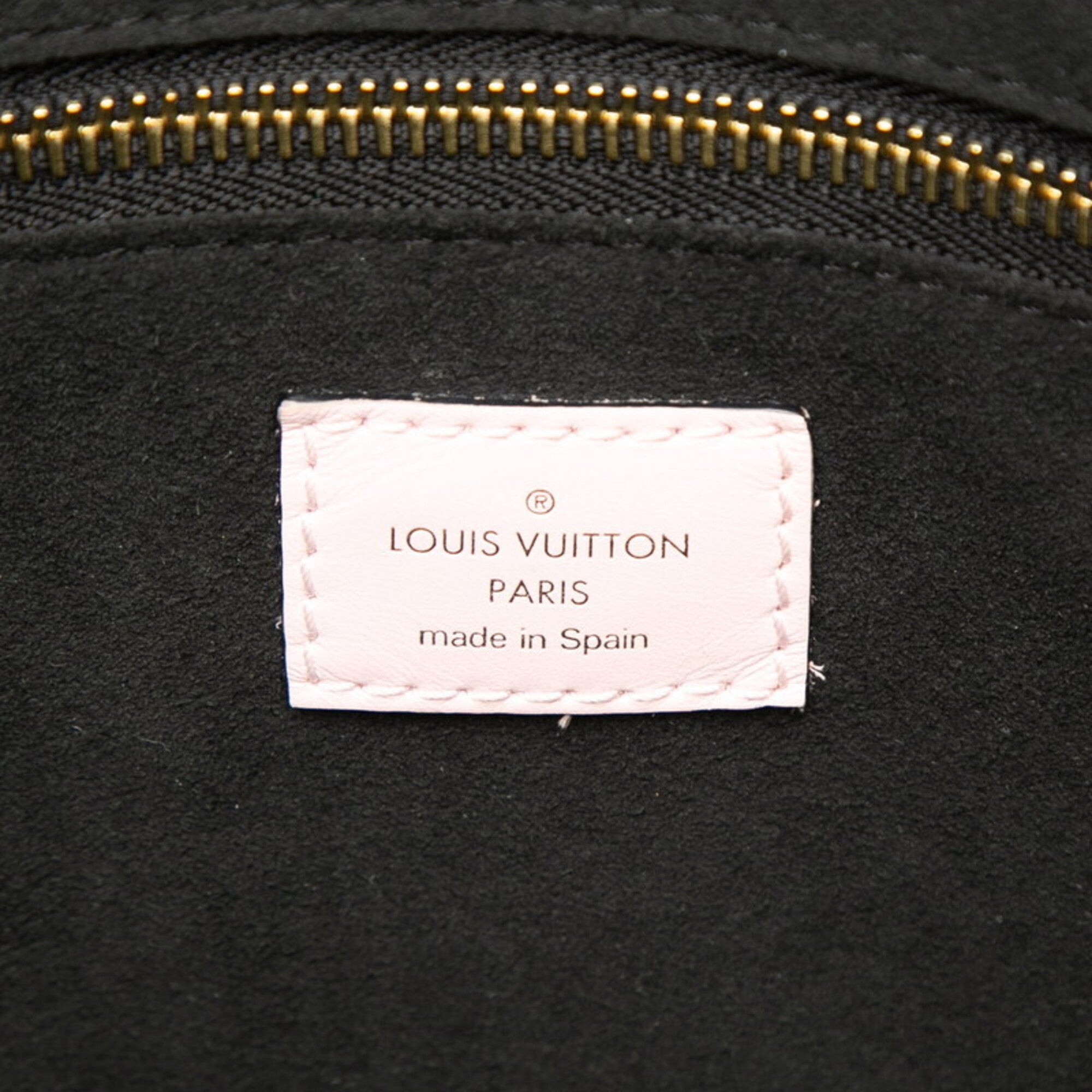 Louis Vuitton Ivory Pink Leather Pouch Shoulder Bag Tote Bag (Pre-Owned)