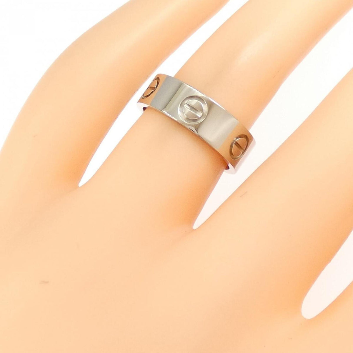 Cartier White Gold (18K) Band Ring (Pre-Owned)