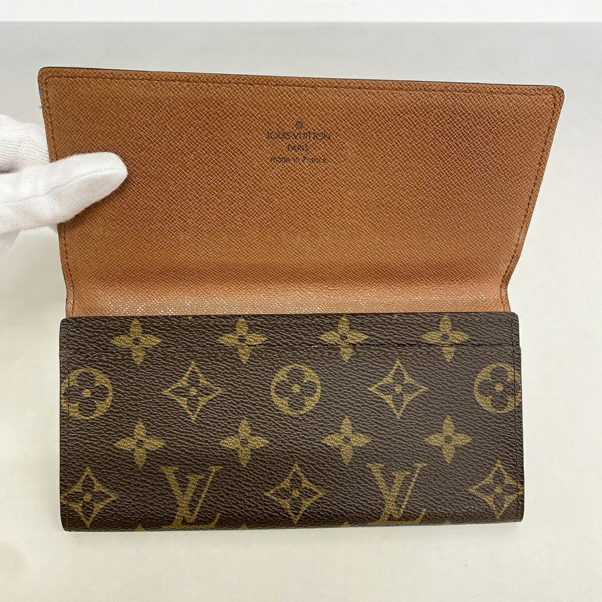 Louis Vuitton Brown Long Bill Wallet (Bi-Fold) (Pre-Owned)