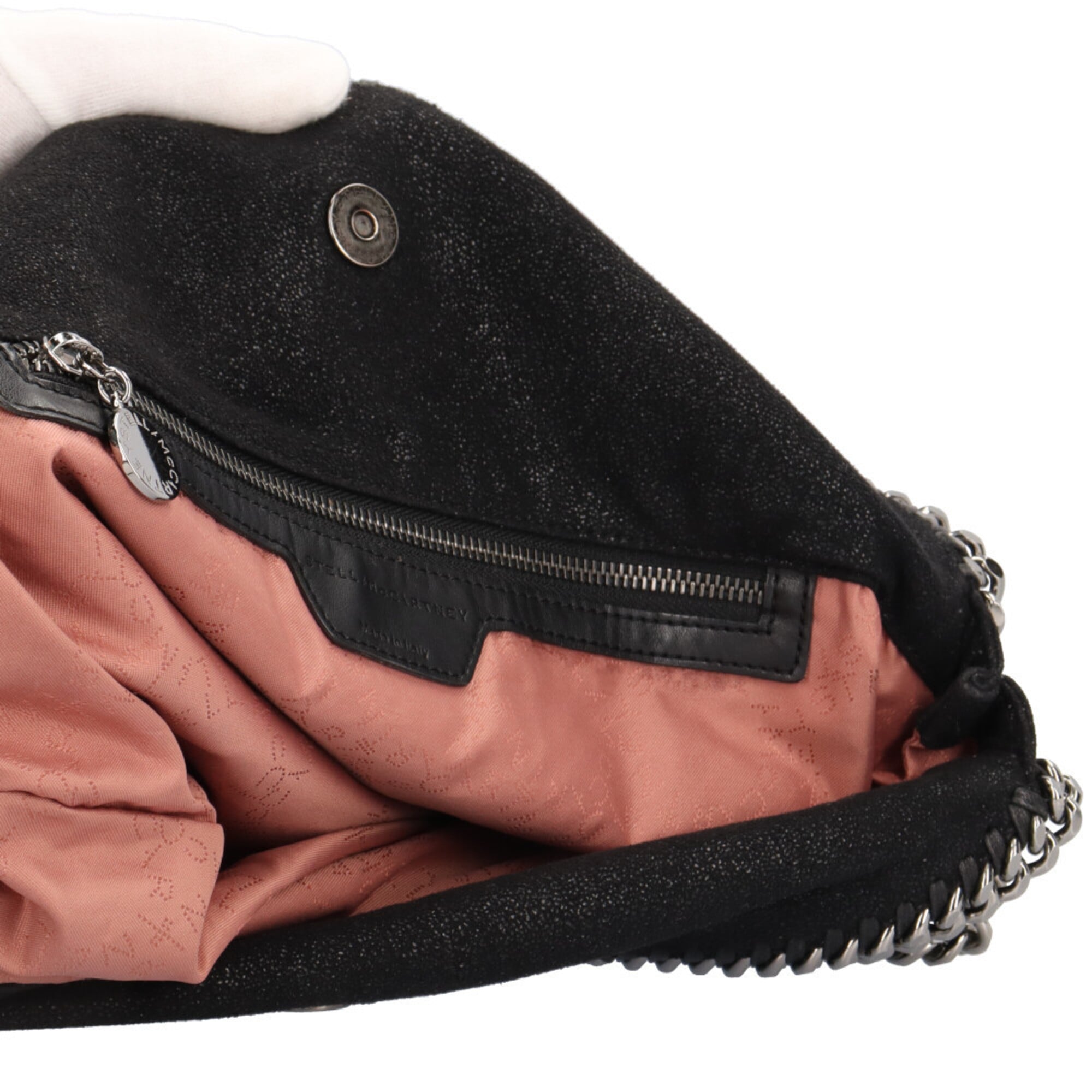 Stella Mccartney Black Polyester Shoulder Bag (Pre-Owned)