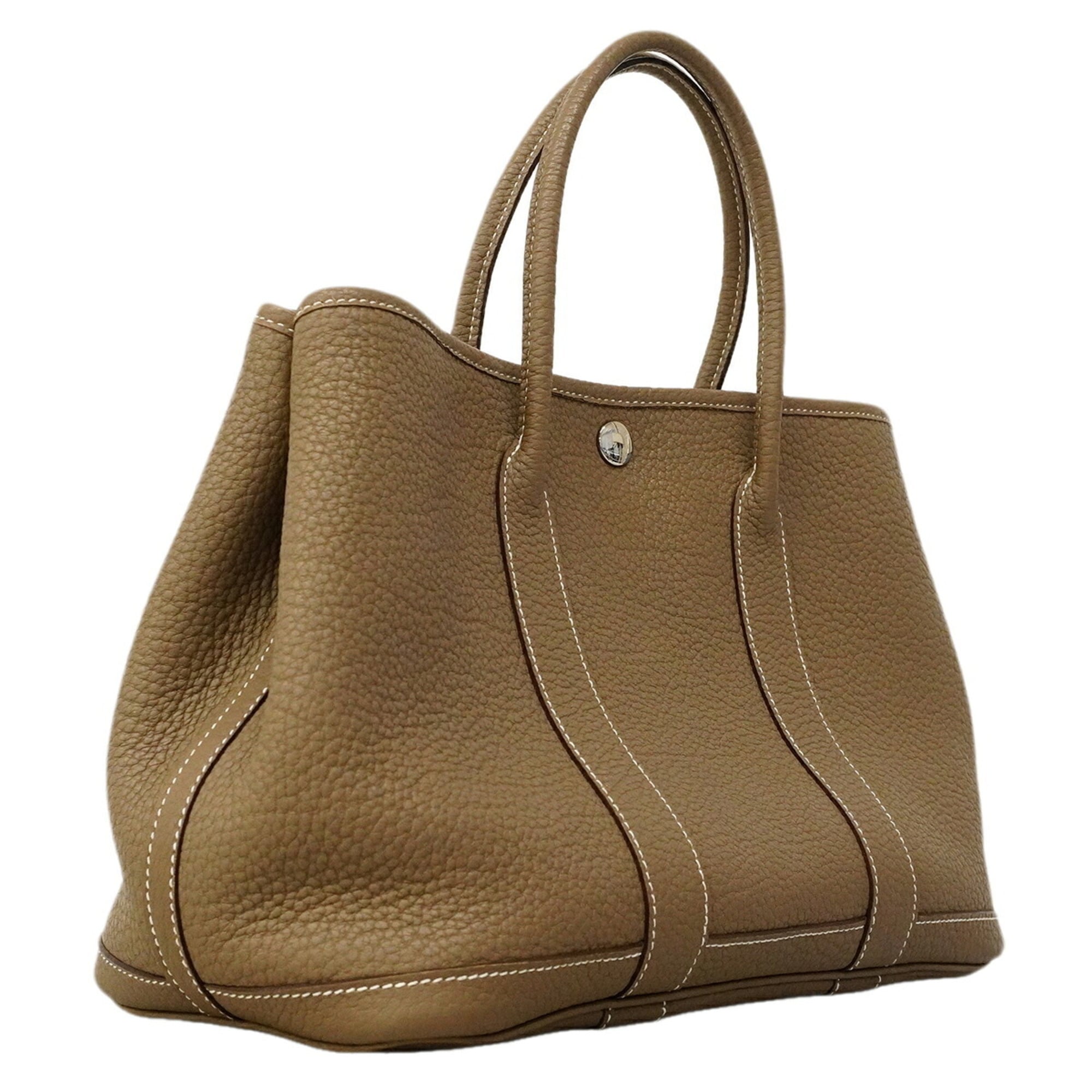 Hermes Etoupe Gray Negonda Leather Tote Bag (Pre-Owned)