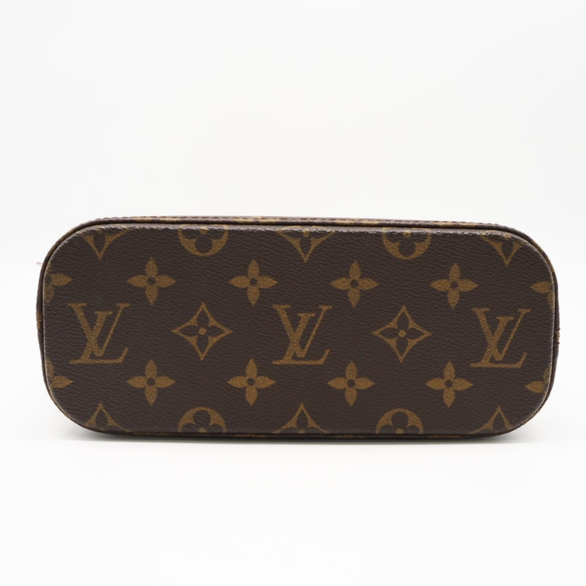 Louis Vuitton Monogram Brown Coated Canvas Leather Handbag (Pre-Owned)