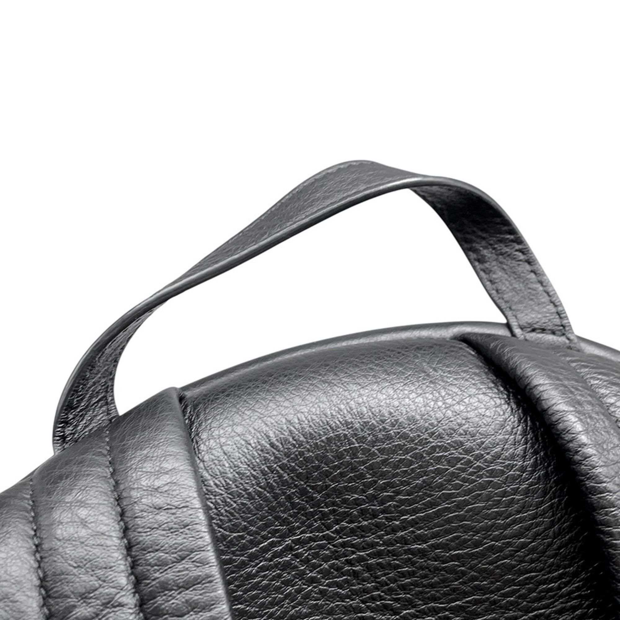 Balenciaga Black Leather Backpack (Pre-Owned)