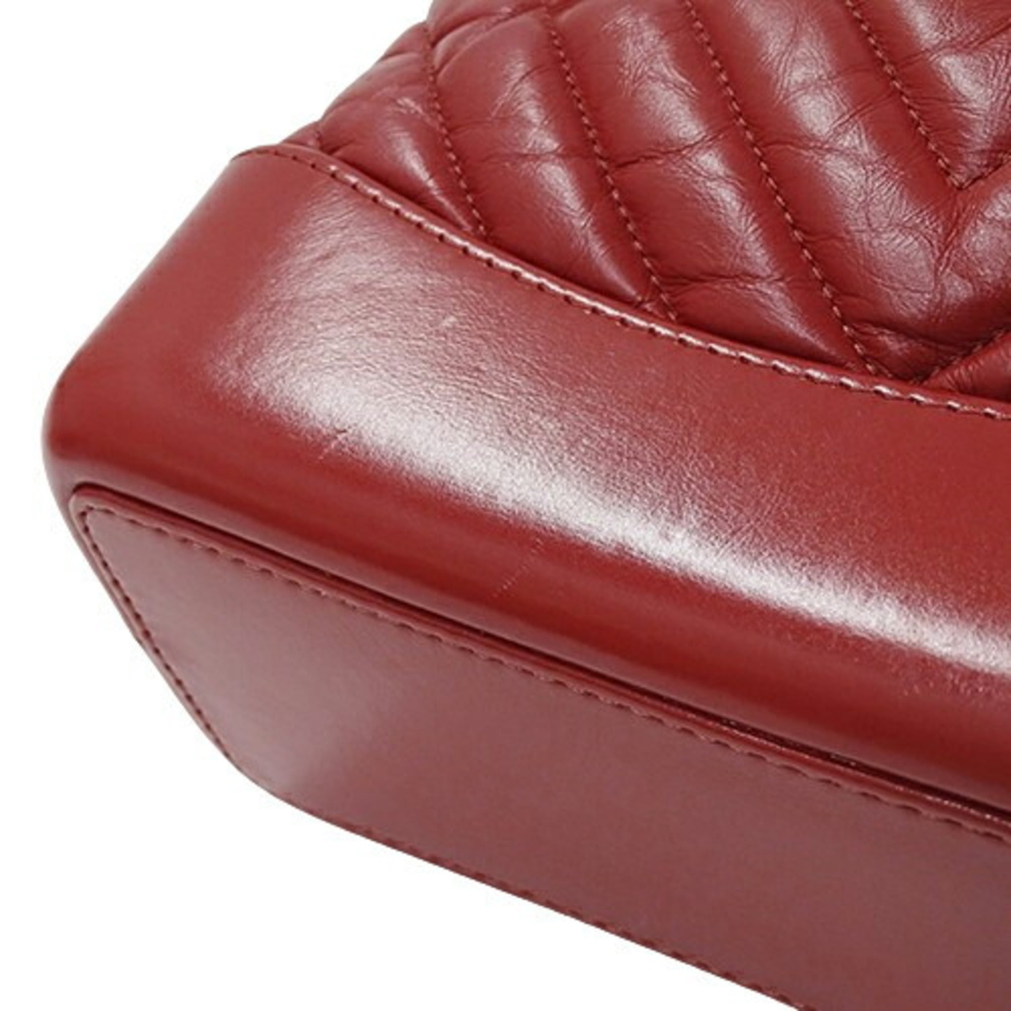 Chanel Gabriel Red Color Baguette Bag (Pre-Owned)