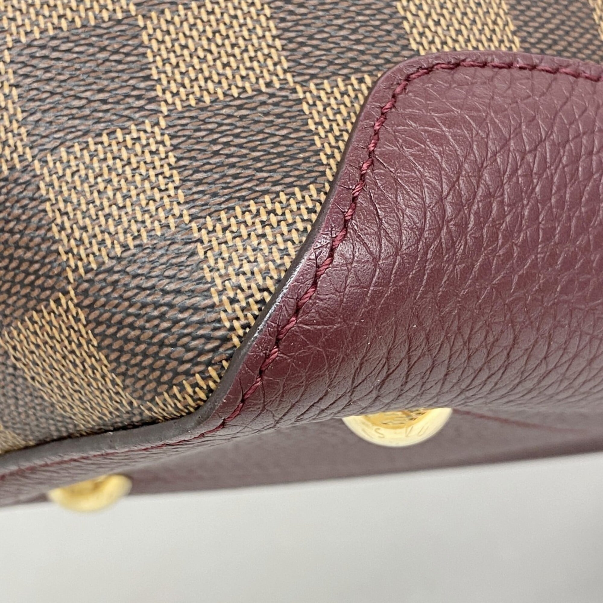 Louis Vuitton Ebene Fuchsia Handbag (Pre-Owned)