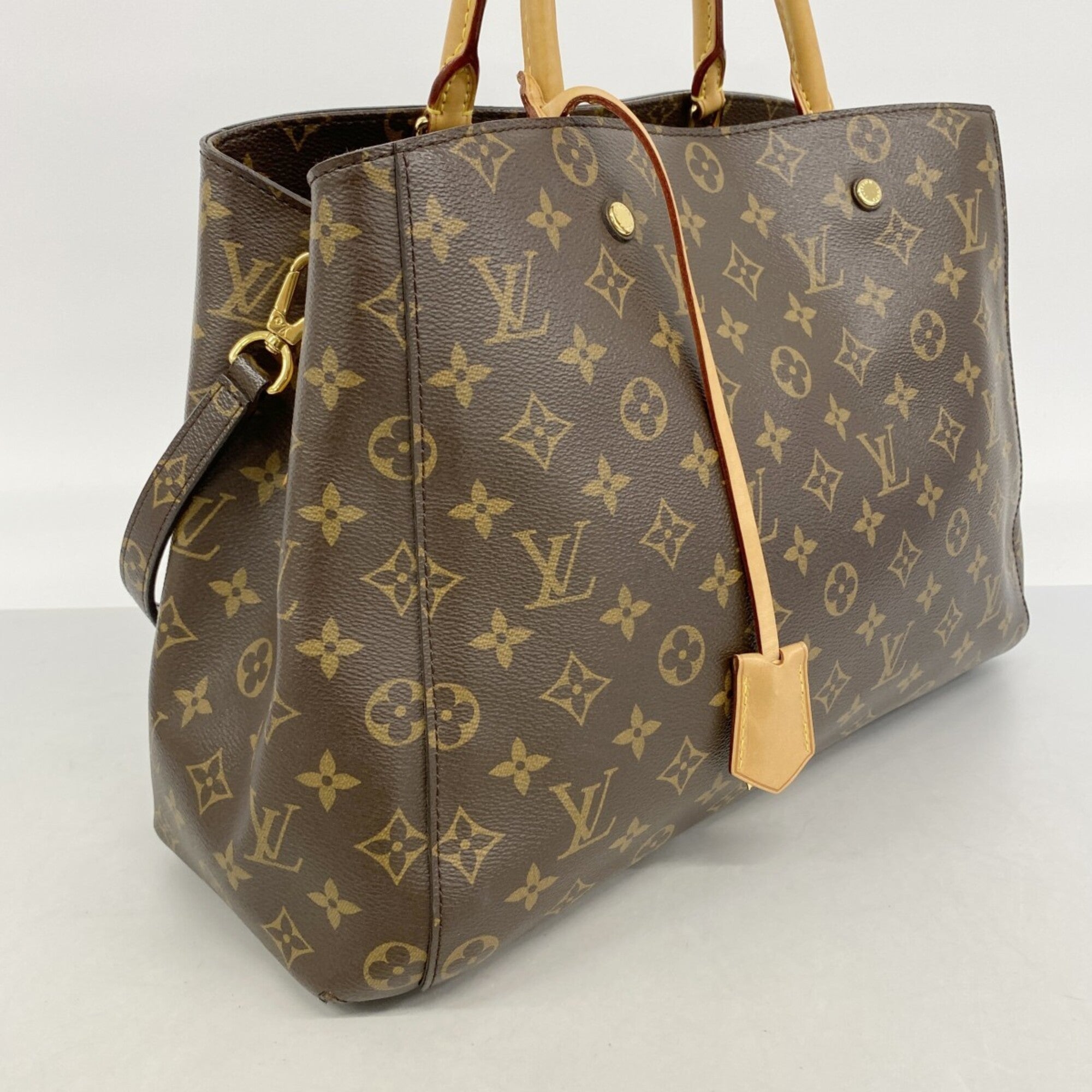 Louis Vuitton Brown Handbag (Pre-Owned)