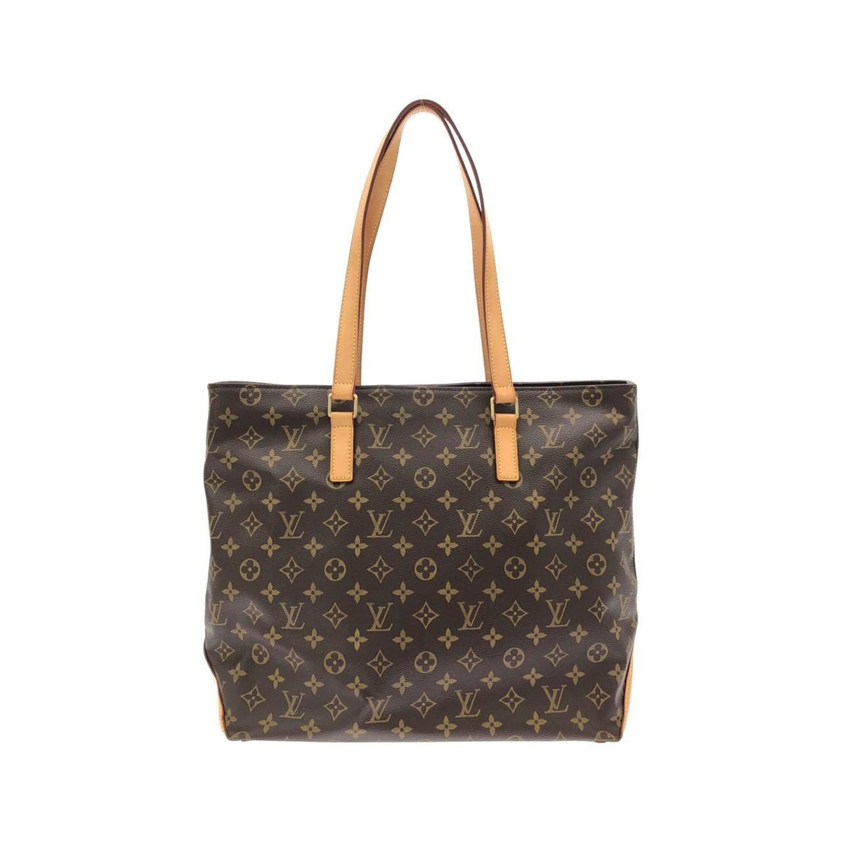 Louis Vuitton Marron Coated Canvas Handbag (Pre-Owned)