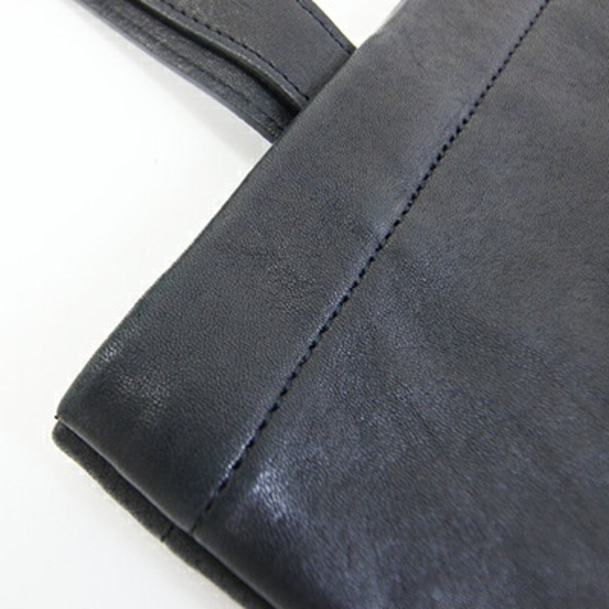 Saint Laurent Black Leather Tote Bag (Pre-Owned)