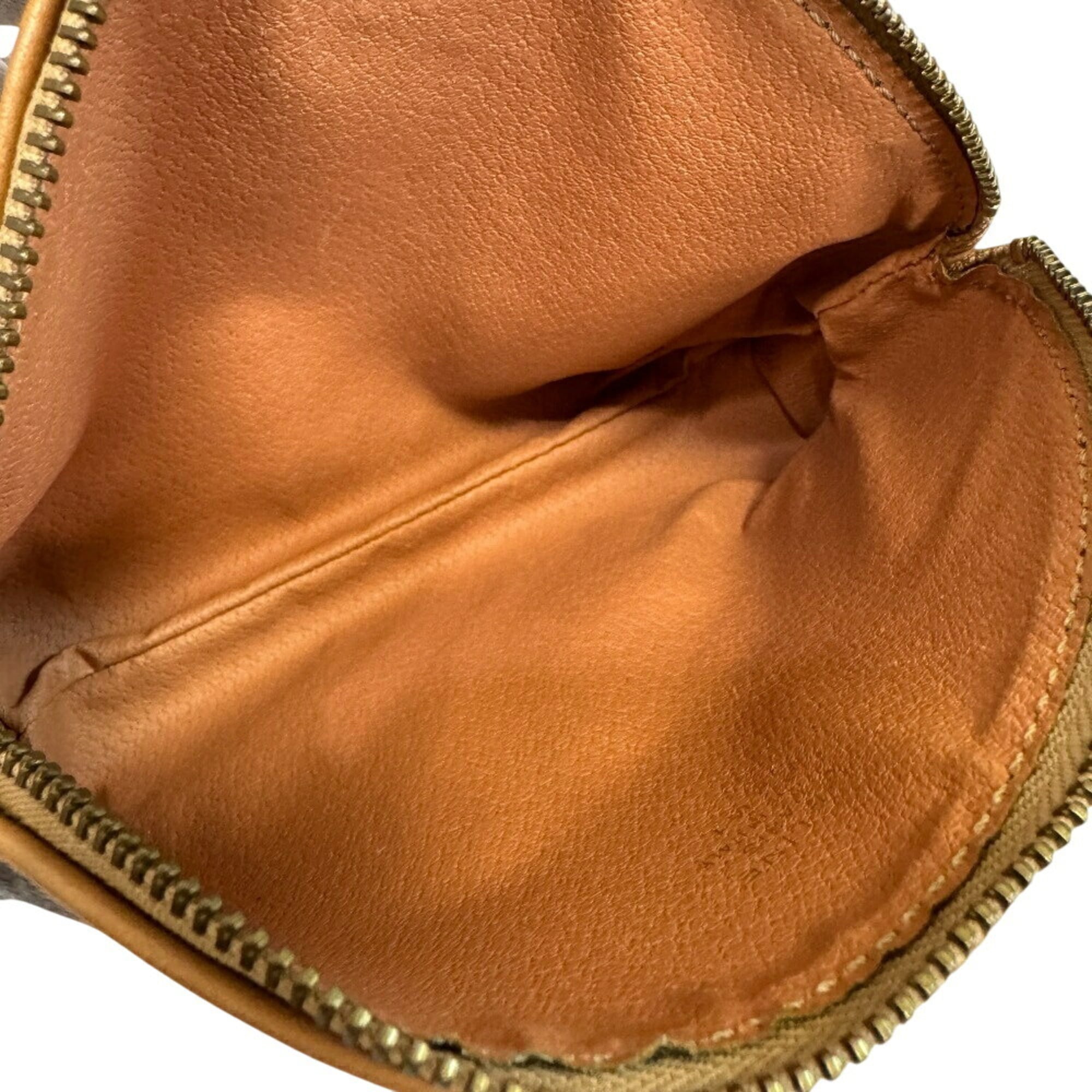 Celine Brown Leather Pouch Vanity Bag (Pre-Owned)