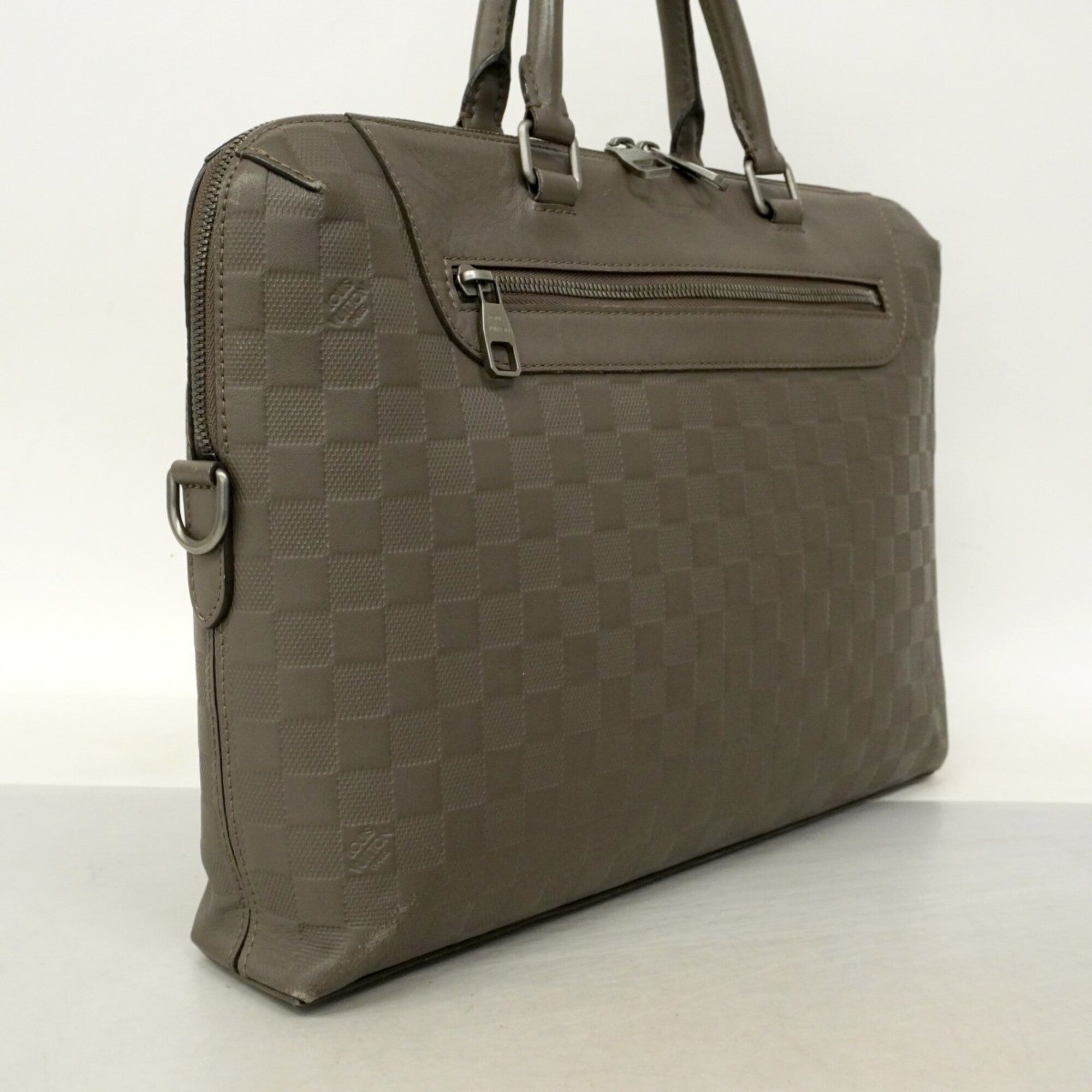 Louis Vuitton Khaki Briefcase (Pre-Owned)