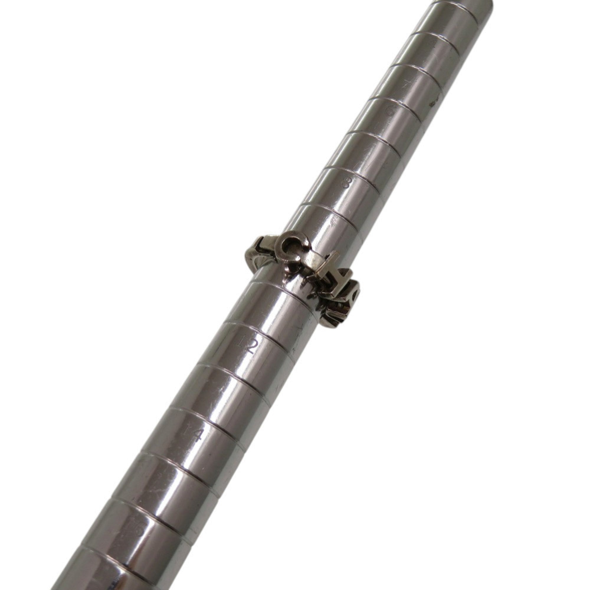 Chanel Silver Band Ring (Pre-Owned)