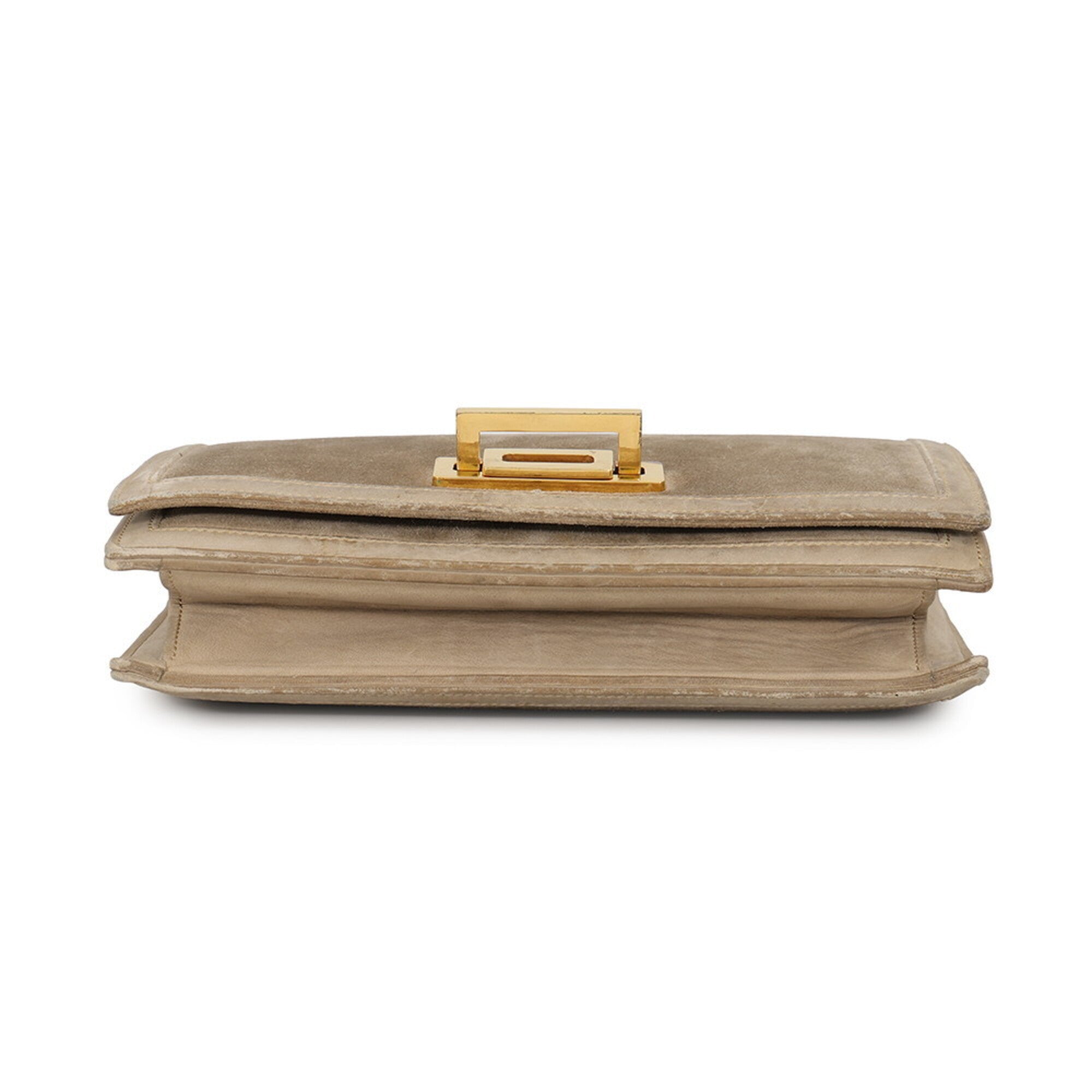 Hermes Kara Beige Handbag Shoulder Bag (Pre-Owned)