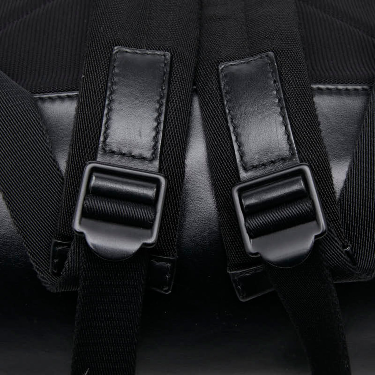 Burberry Black Pvc Backpack (Pre-Owned)