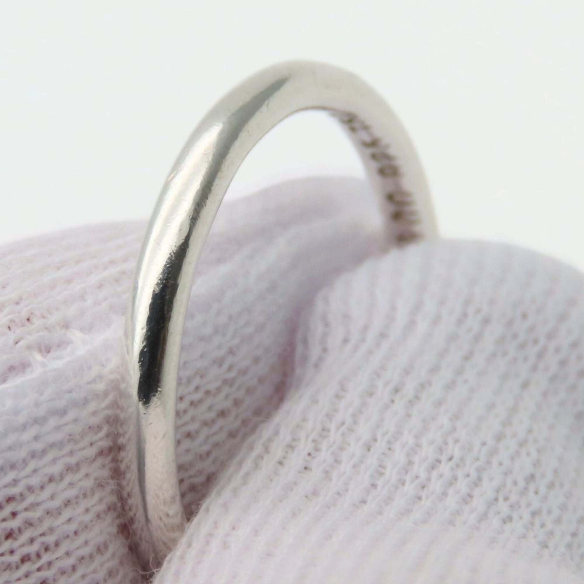 Tiffany Gold Silver Yellow Gold (18K) Silver 925 Band Ring (Pre-Owned)
