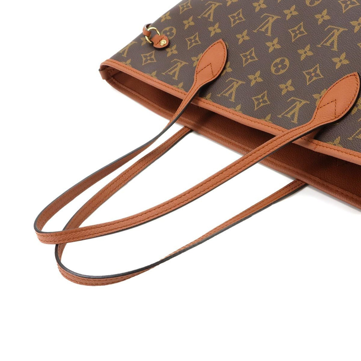 Louis Vuitton Camel Monogram Monogram Canvas Leather Tote Bag (Pre-Owned)