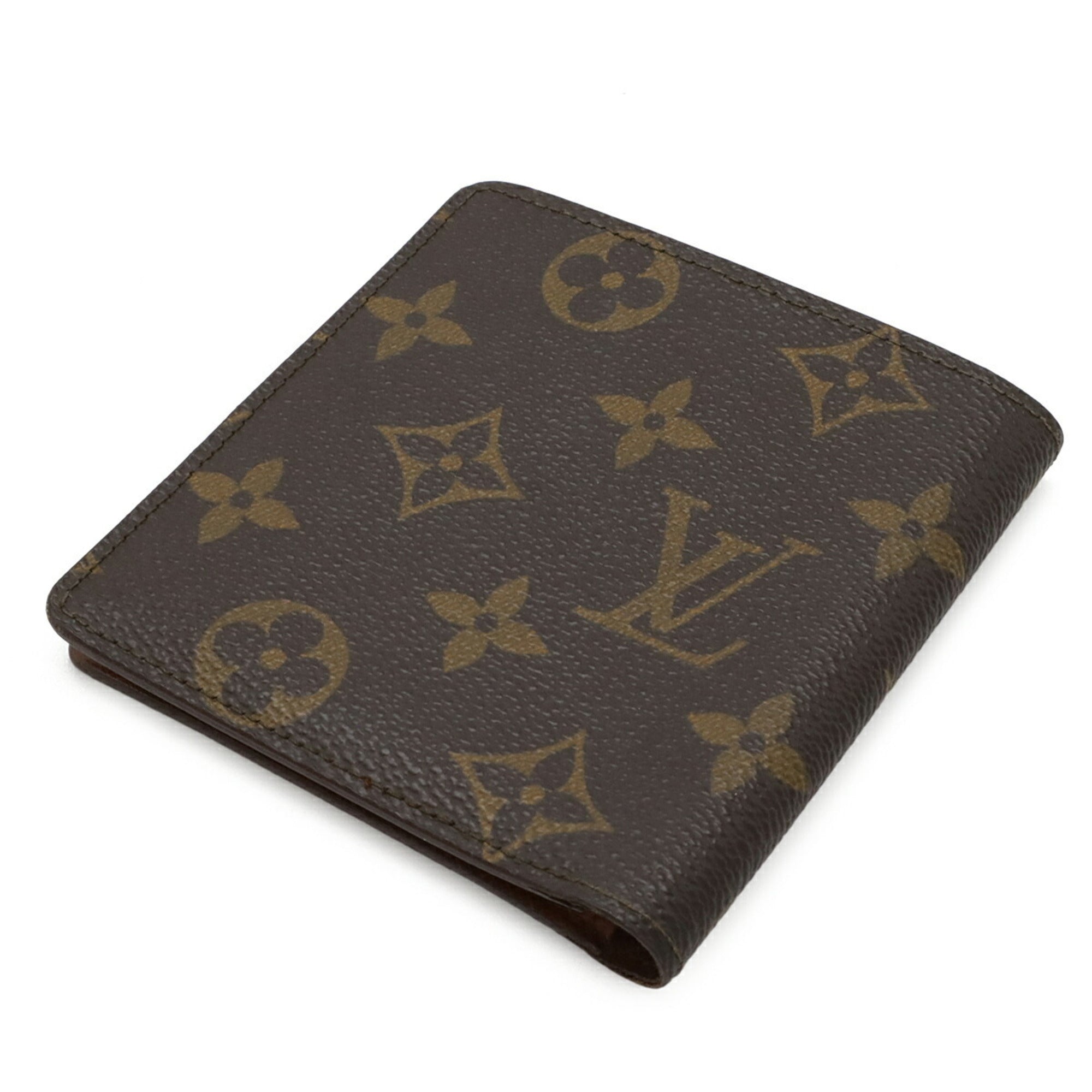 Louis Vuitton Monogram Brown Monogram Wallet (Bi-Fold) (Pre-Owned)