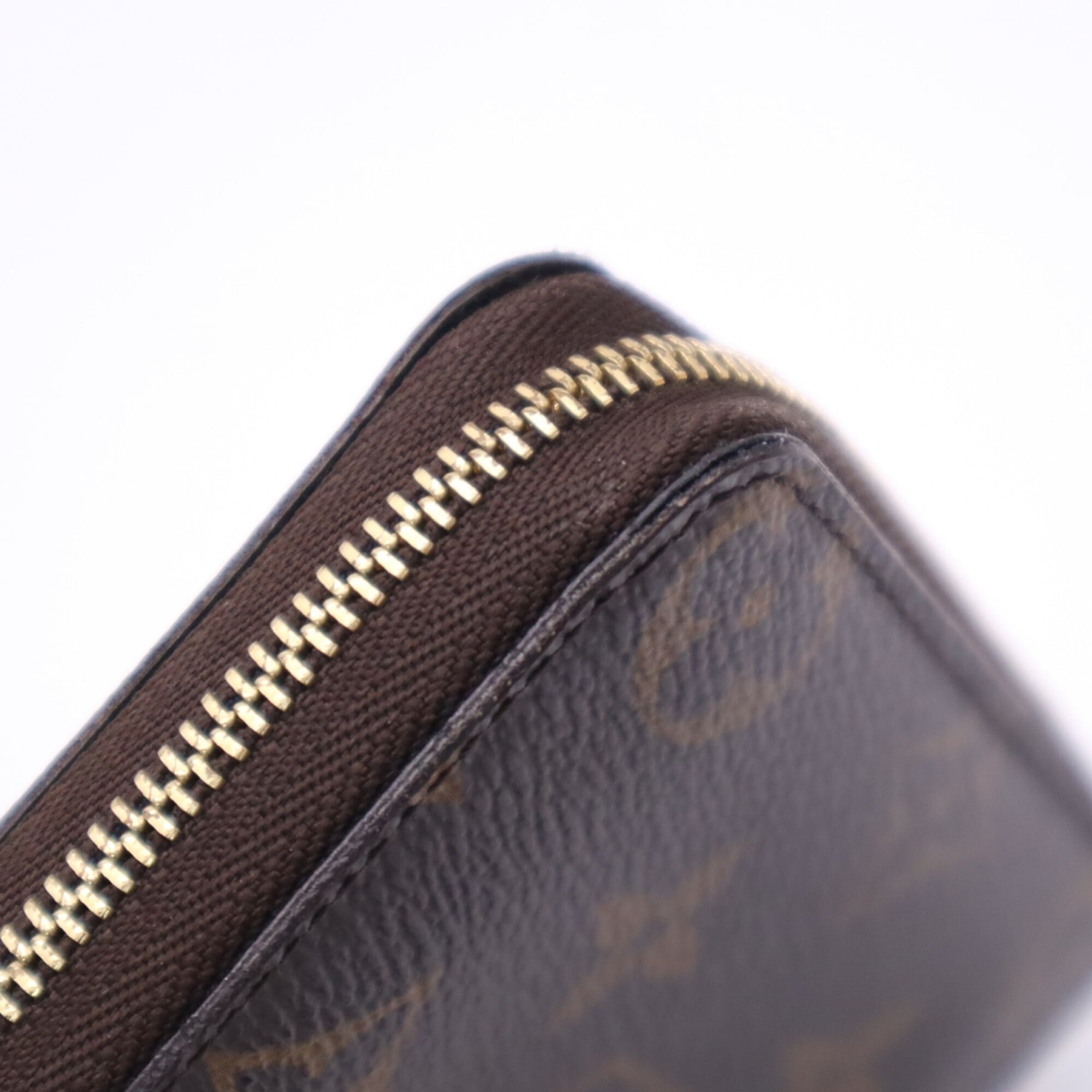Louis Vuitton Monogram Beige Brown Monogram Monogram Leather Coin Purse/Coin Case (Pre-Owned)