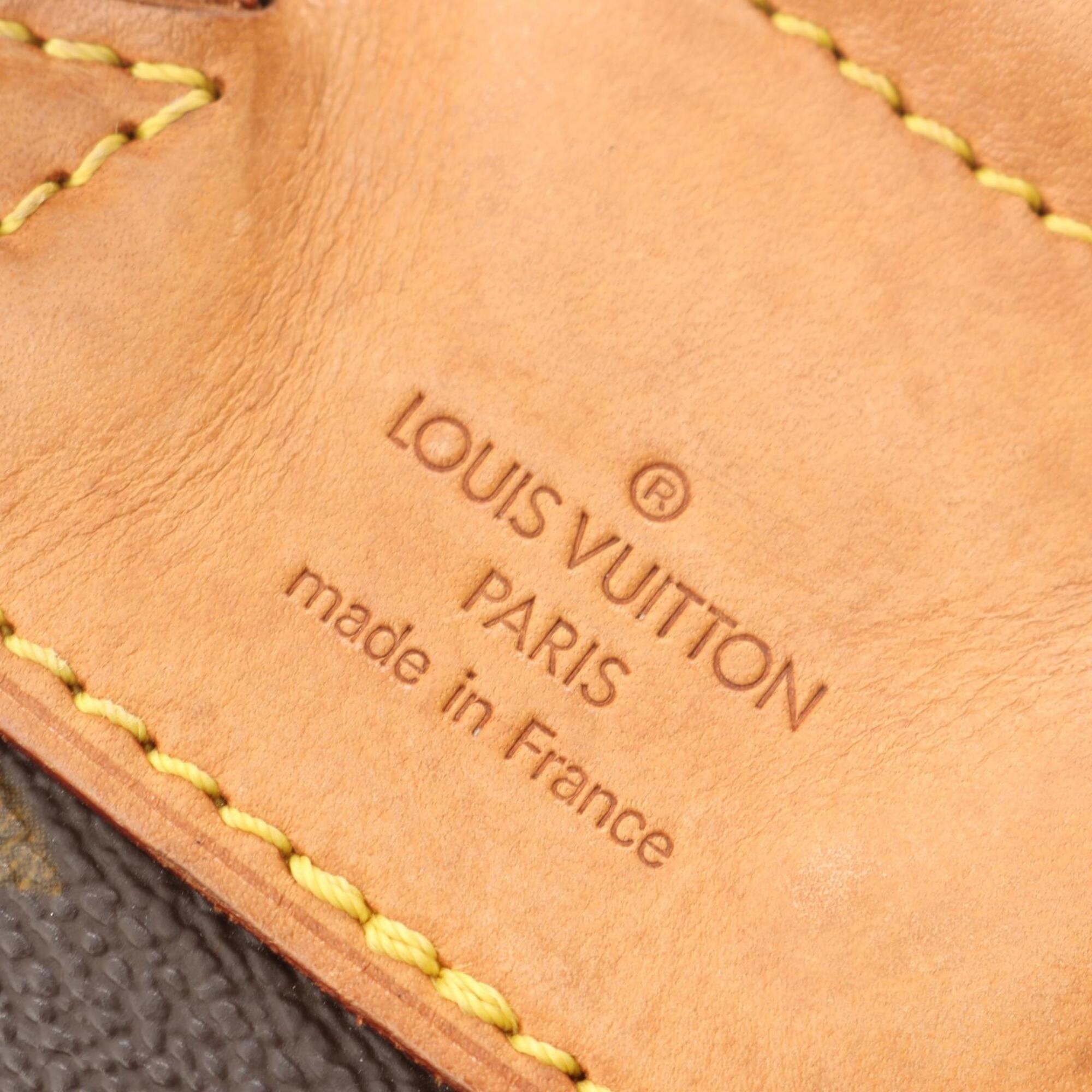 Louis Vuitton Brown Monogram Coated Canvas Pvc Leather Backpack Handbag (Pre-Owned)