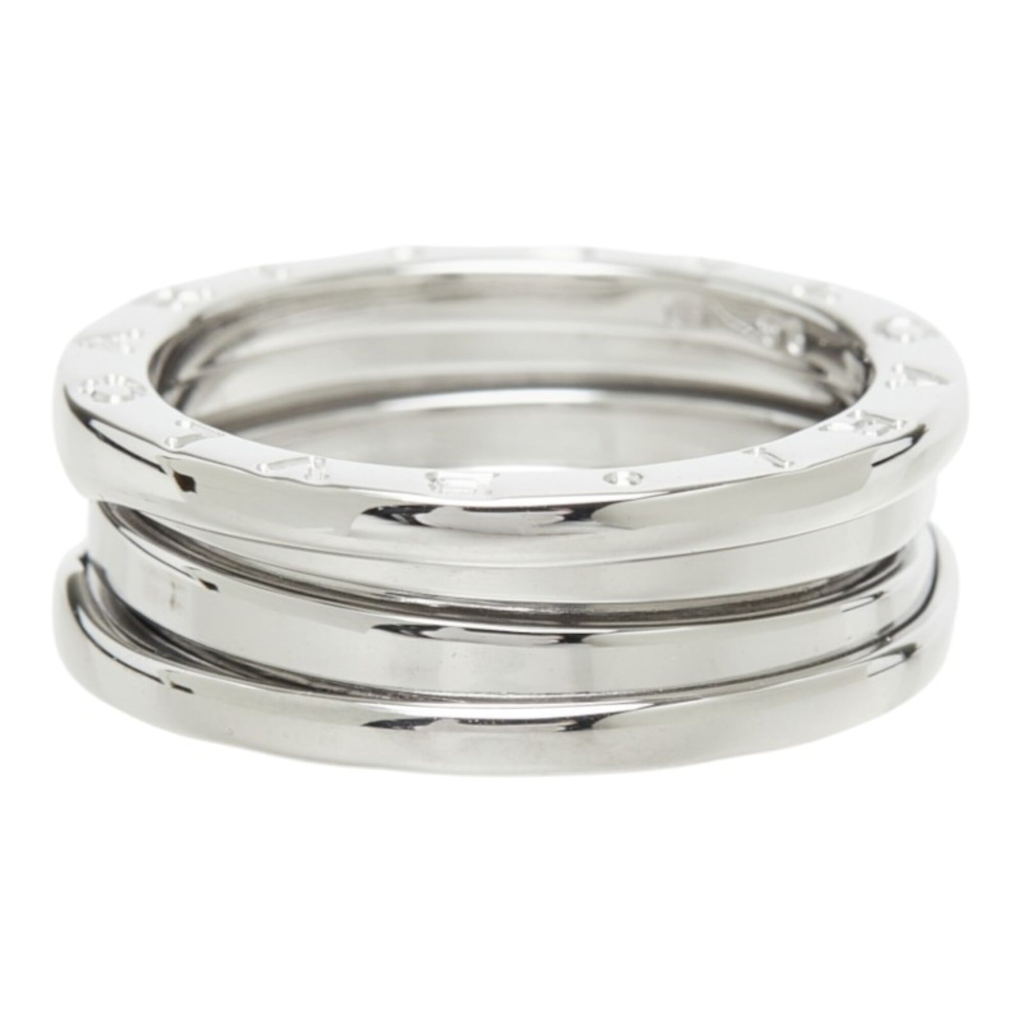 Bvlgari White Gold White Gold (18K) Band Ring (Pre-Owned)