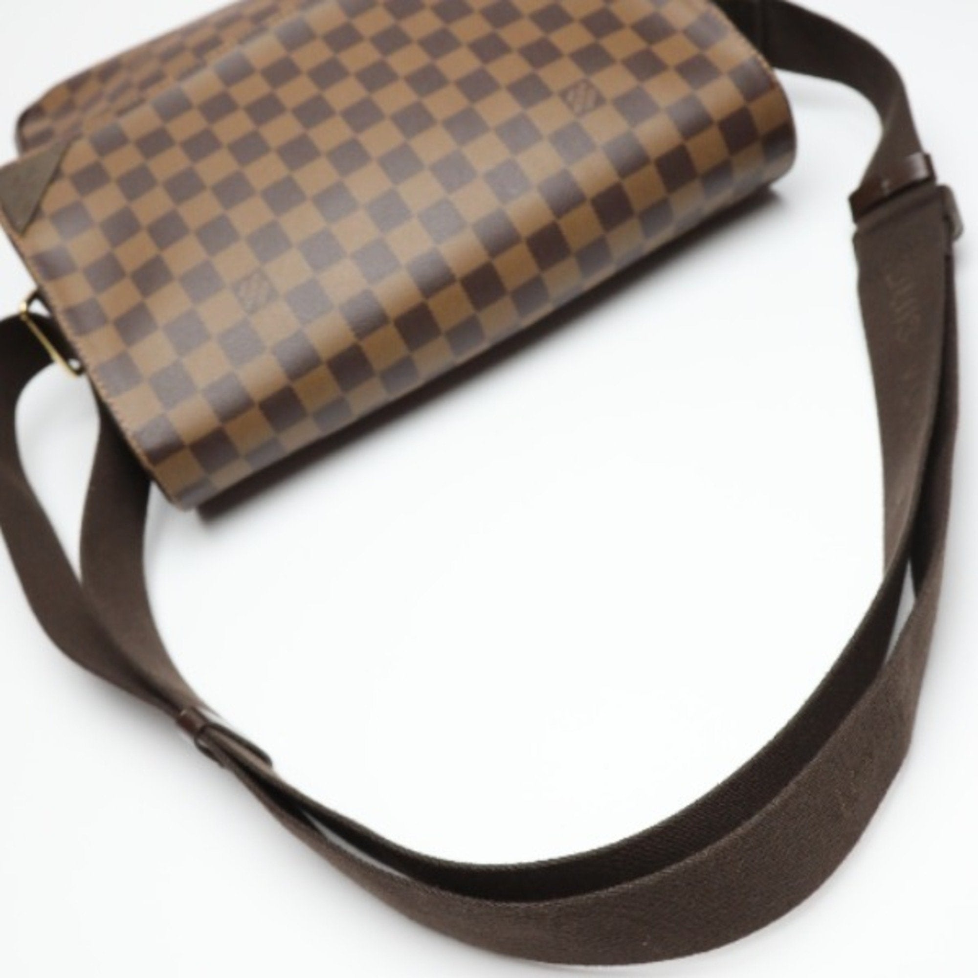 Louis Vuitton Damier Brown Damier Canvas Shoulder Bag (Pre-Owned)