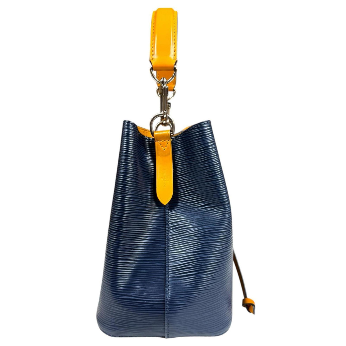 Louis Vuitton Epi Navy Orange Epi Leather Shoulder Bag (Pre-Owned)