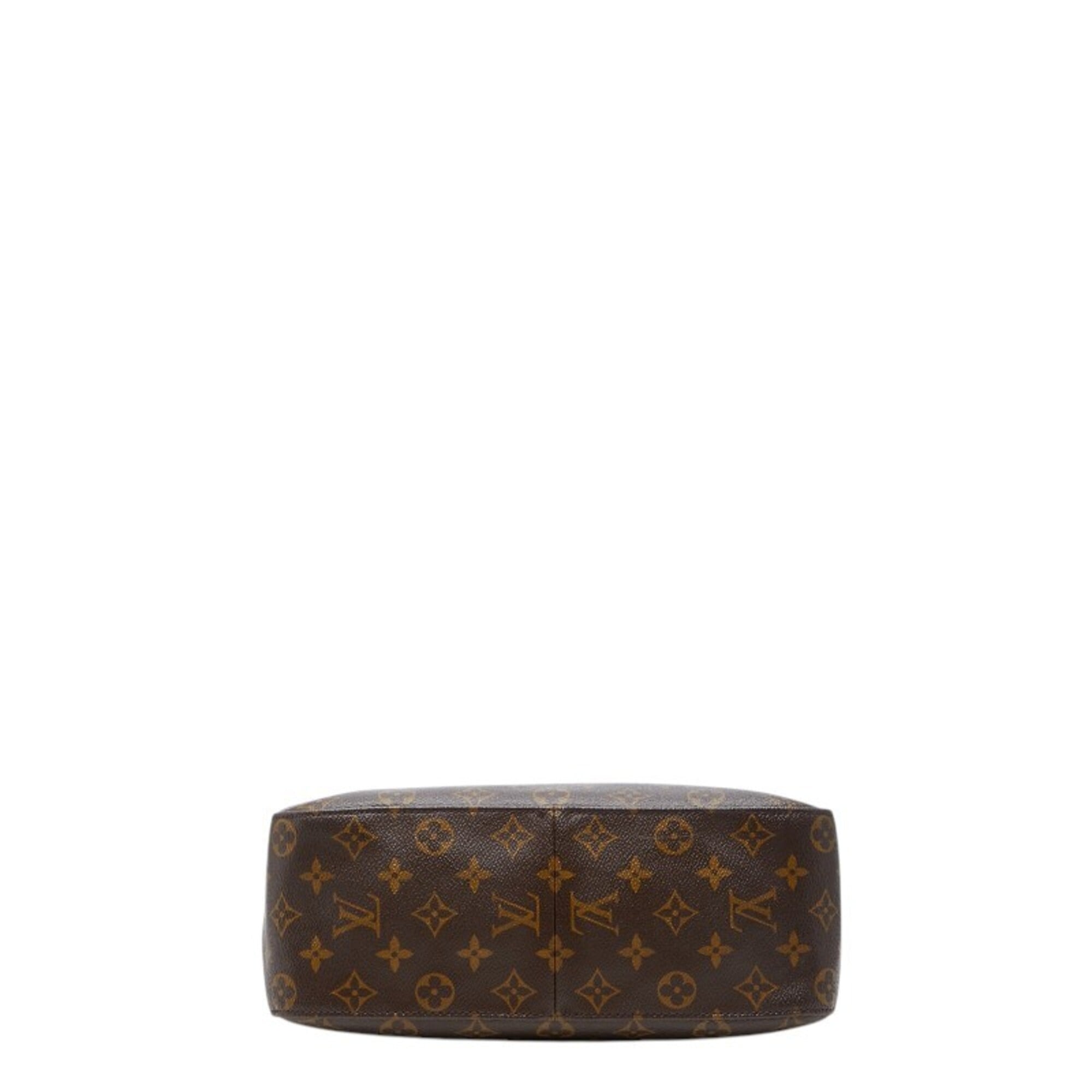 Louis Vuitton Brown Pvc Leather Handbag Shoulder Bag (Pre-Owned)