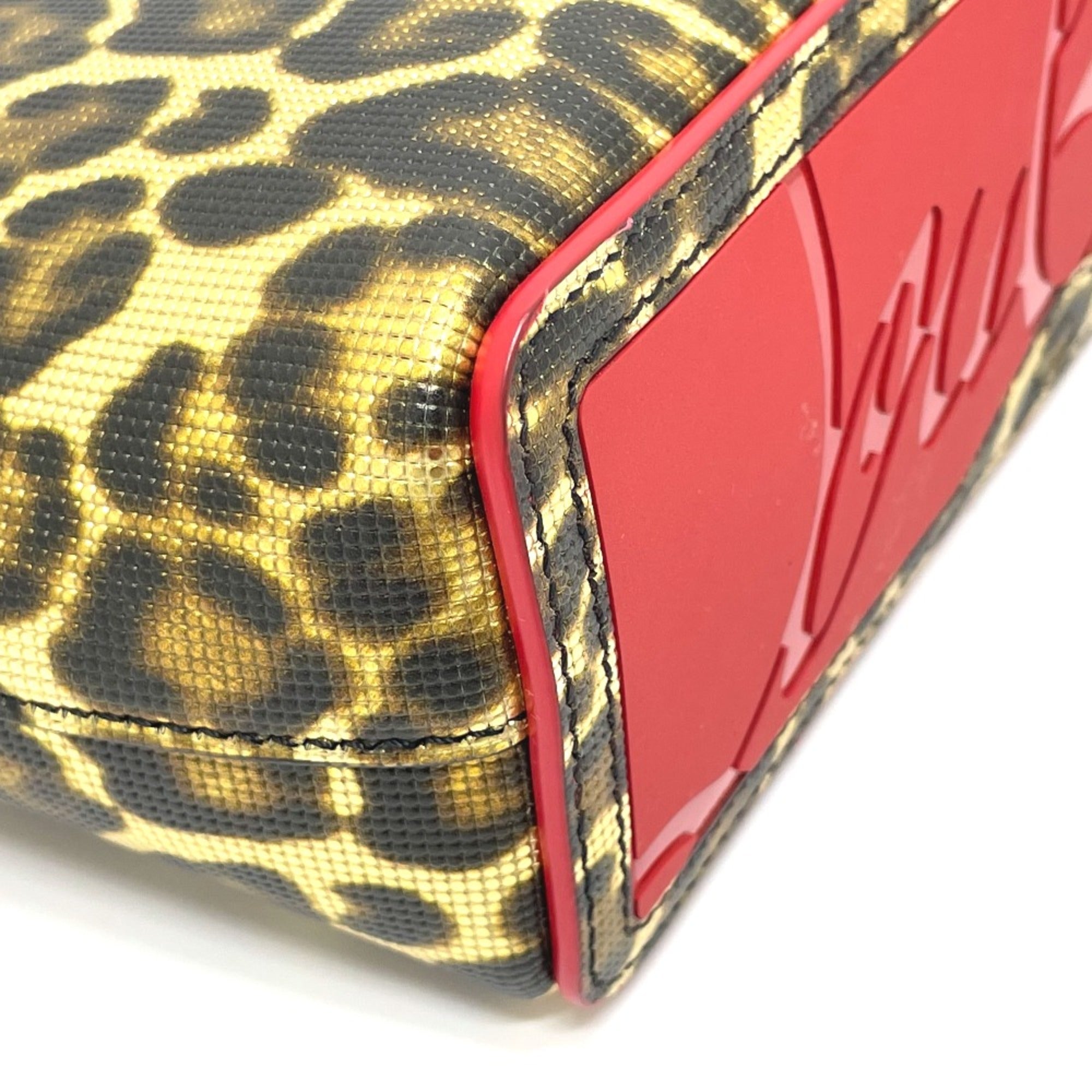 Christian Louboutin Brown Leather Tote Bag (Pre-Owned)