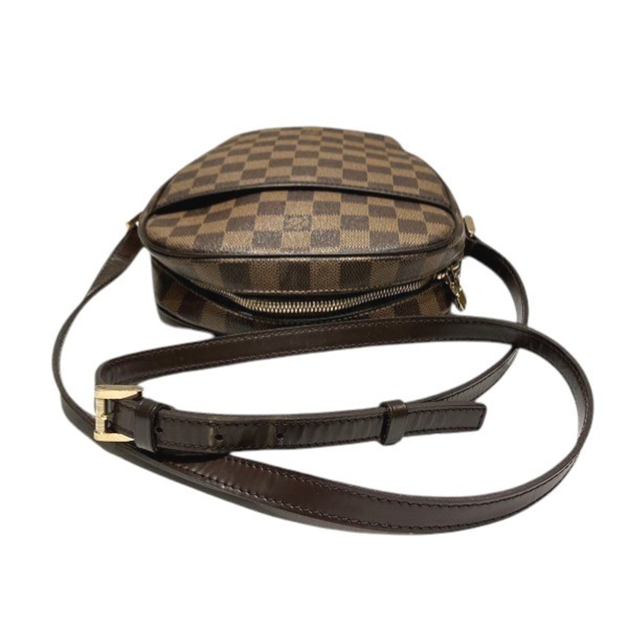 Louis Vuitton Brown Handbag Shoulder Bag (Pre-Owned)